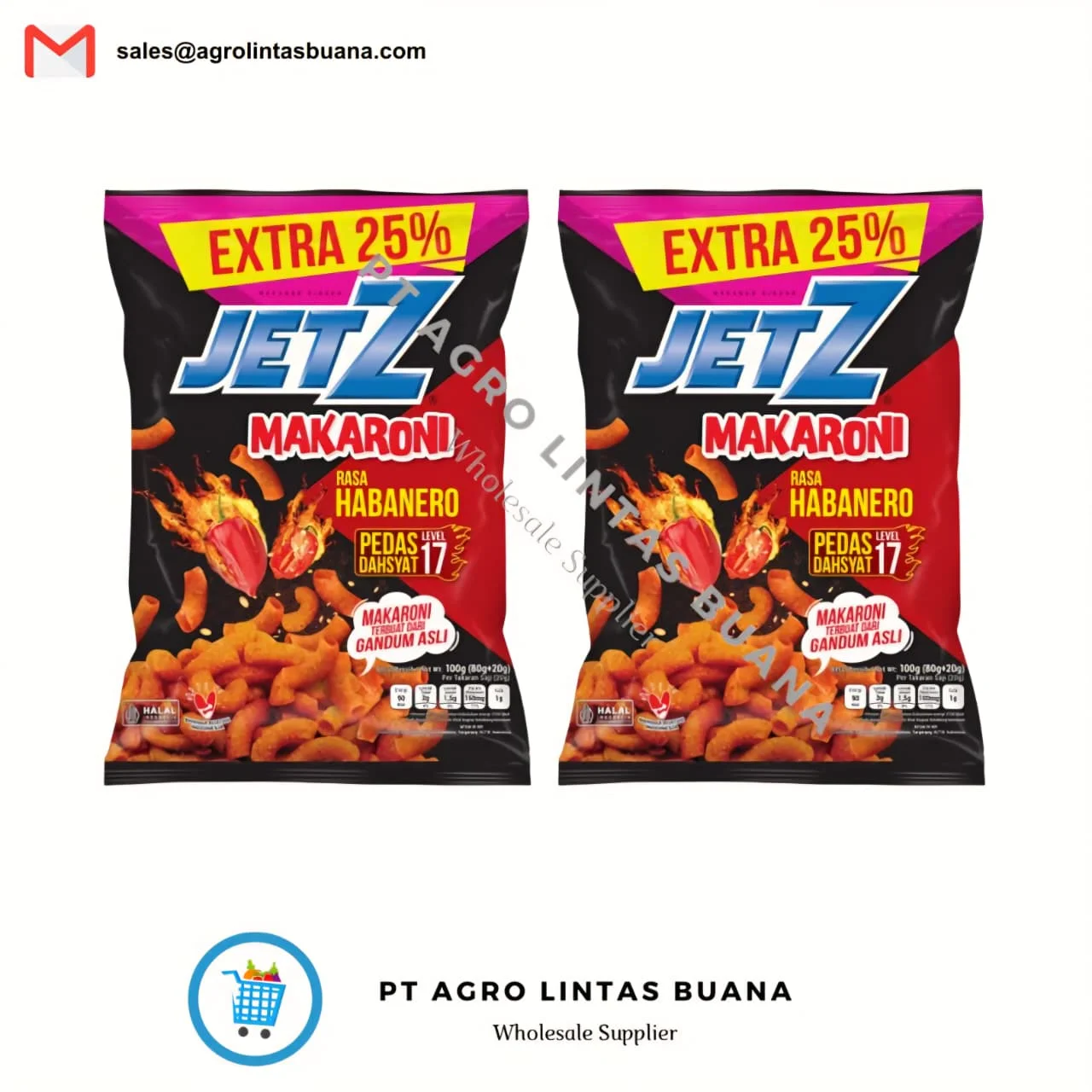 Jetz Makaroni Rasa Habanero